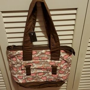 NWT: Hurley Vintage Bunny Tote Purse